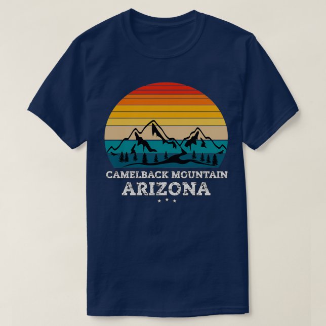 CAMELBACK MOUNTAIN Arizona T Shirt (Design framsida)