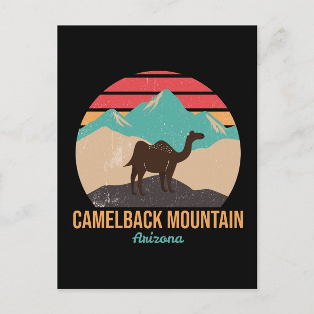 Camelback Mountain Arizona Vykort (Framsida)