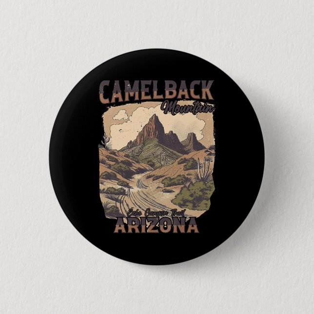 Camelback Mountain Echo Canyon Trail Arizona Vandr Knapp (Framsida)