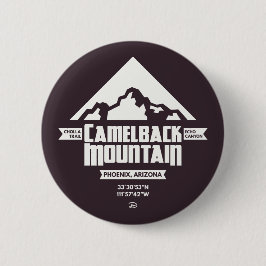 Camelback Mountain (Mörk) - Button Knapp