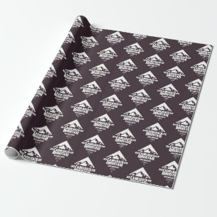 Camelback Mountain (Mörk) - Wrapping Papper Presentpapper