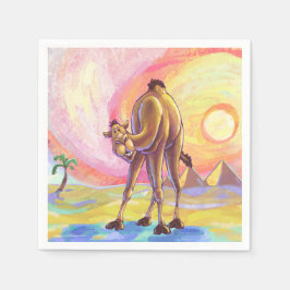 Camelgåvor och tillbehör pappersservett