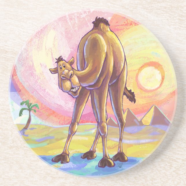 Camelgåvor och tillbehör underlägg sandsten (Framsidan)