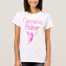 Camelia Baker Rosa Fairy Logotyp