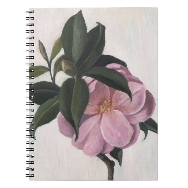 Camellia 1998 anteckningsbok med spiral (Framsidan)