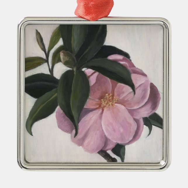 Camellia 1998 julgransprydnad metall (Framsidan)