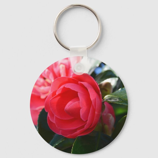 Camellia Blommar Nyckelring (Framsida)