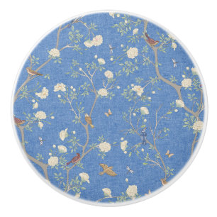 Camellia Garden Breeze Blå Chinoiserie Knopp