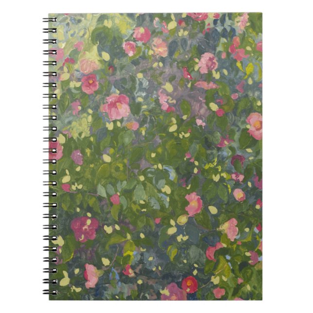 Camellia i blomman 2014 anteckningsbok med spiral (Framsidan)