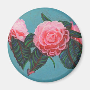 Camellia Japonica Himlar Magnet