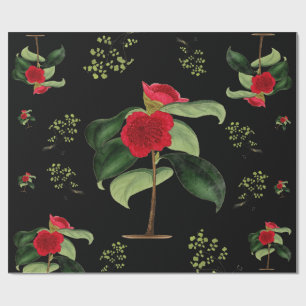 Camellia Japonica vid midnatt papprare Presentpapper