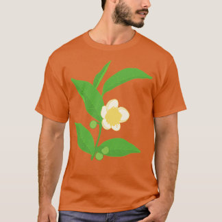 Camellia Sinensis Illustration T Shirt