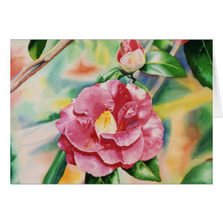 Camelliakort Hälsningskort