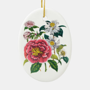 Camellias Julgransprydnad Keramik