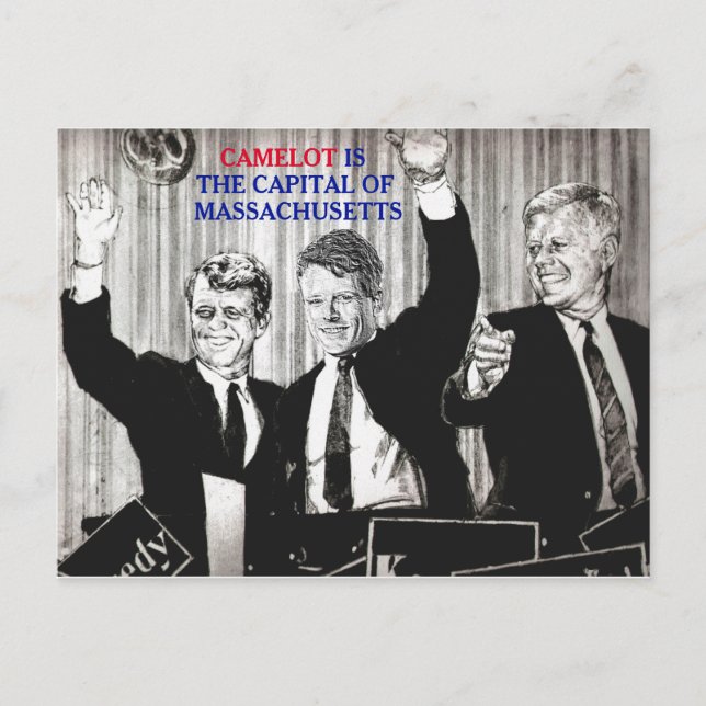 Camelot är huvudstaden i Massachusetts Vykort (Framsida)