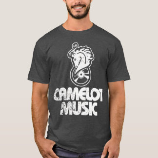 Camelot Music T-Shirt - Retro 1980-talet Musik