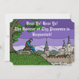 Camelots minnen inbjudningar