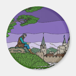 Camelots minnen magnet