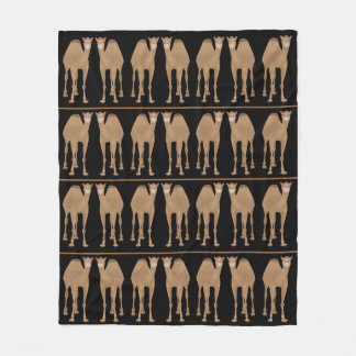 Camels Fleece Blanket