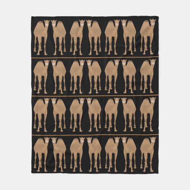 Camels Fleece Blanket (Framsidan)