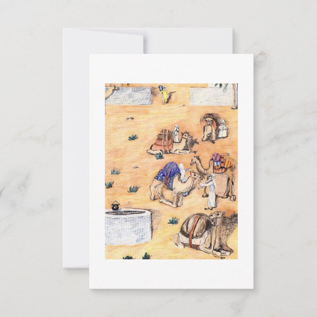 Camels 🐪 tack kort (Framsida)