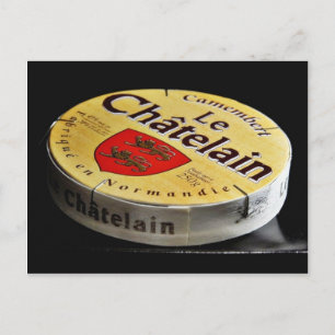 Camembert Cheese Box Vykort