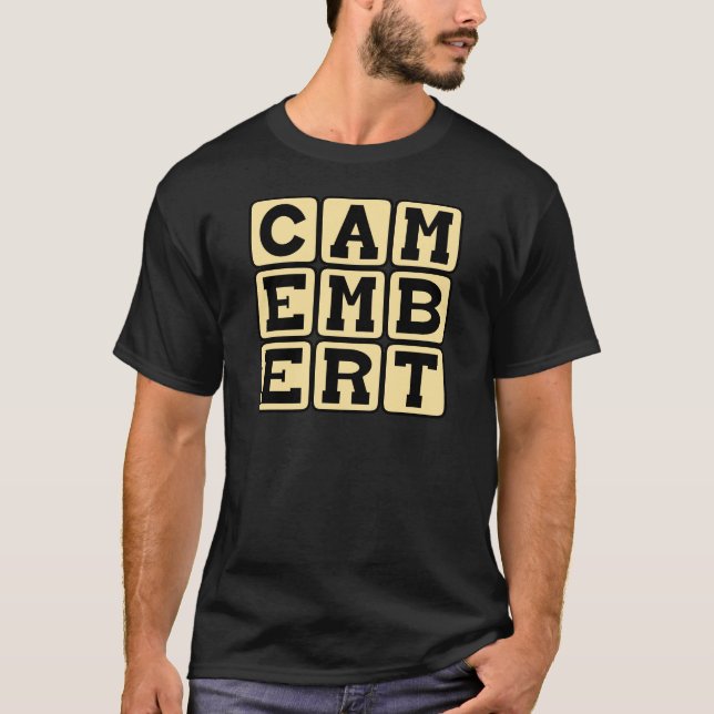 Camembert, Soft Cheese Tee (Framsida)
