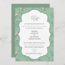 Cameo Grön och Basil Grön Rehearsal Middag