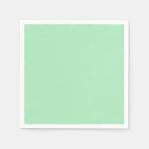 Cameo Grönt Mint 2015 Färg Trend Template Pappersservett