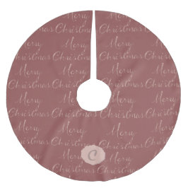 Cameo Rosa God jul-meddelande Julgransmatta Borstad Polyester