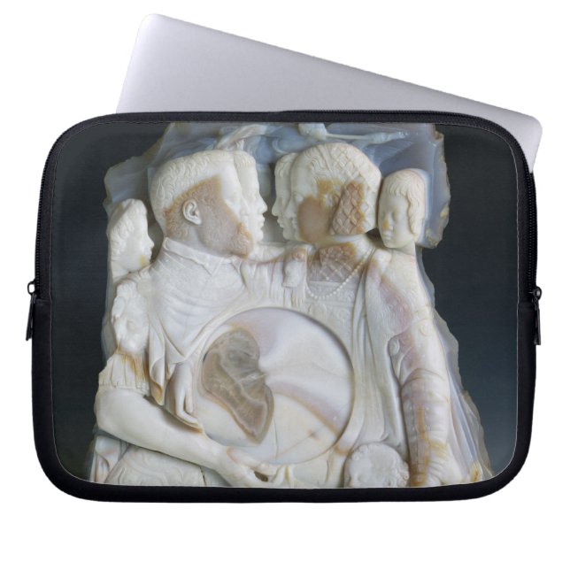 Cameo som visar Cosimo de Medici (1519-74) och Laptop Fodral (Framsidan)