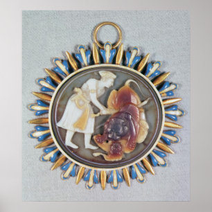 Cameo som visar kejsareschahJahan att döda som är Poster