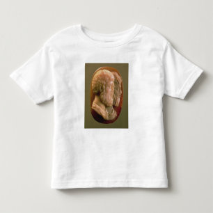 Cameo som visar Marcus Aurelius (121-180) och Luci T Shirt