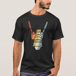 Camera Bälte Vintage Stil fotoartist T Shirt