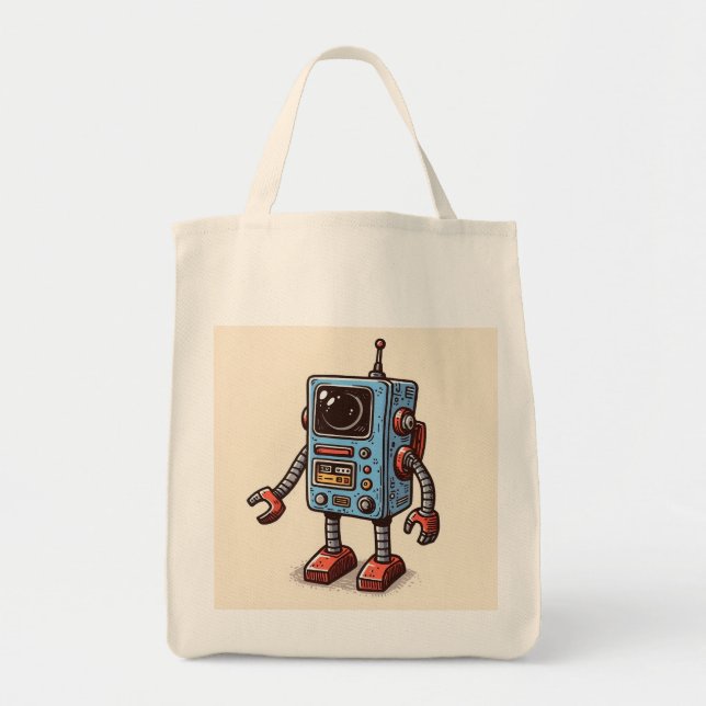 Camera Buddy Tote Bag Tygkasse (Framsidan)