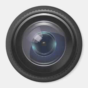 Camera Lens för Nerd Geeks Magnet