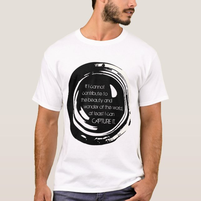 Camera Lens T-Shirt (Framsida)