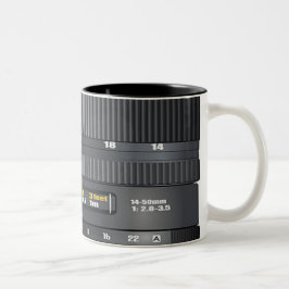 Camera Lens Två-Tonad Mugg