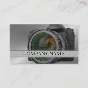Camera Lens Visitkort