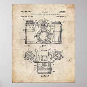 Camera Patent Poster