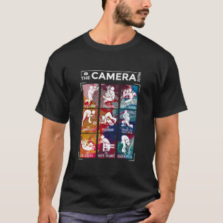 Camera Sutra photographer taking photos camera gif T Shirt