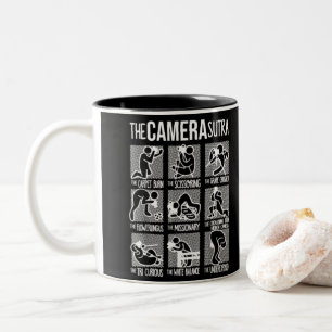 Camera sutra Två-Tonad mugg