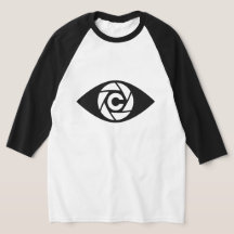 Cameraman Raglan Tee - Shutterclique