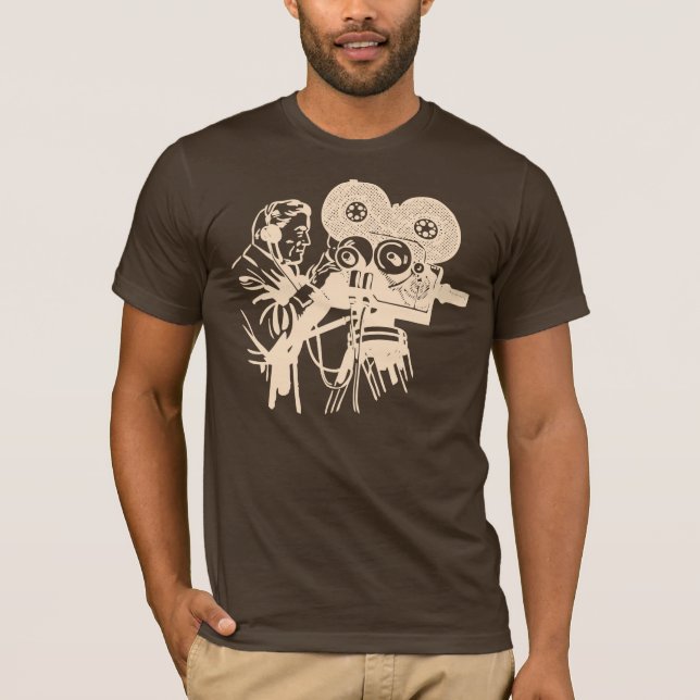 Cameraman T Shirt (Framsida)