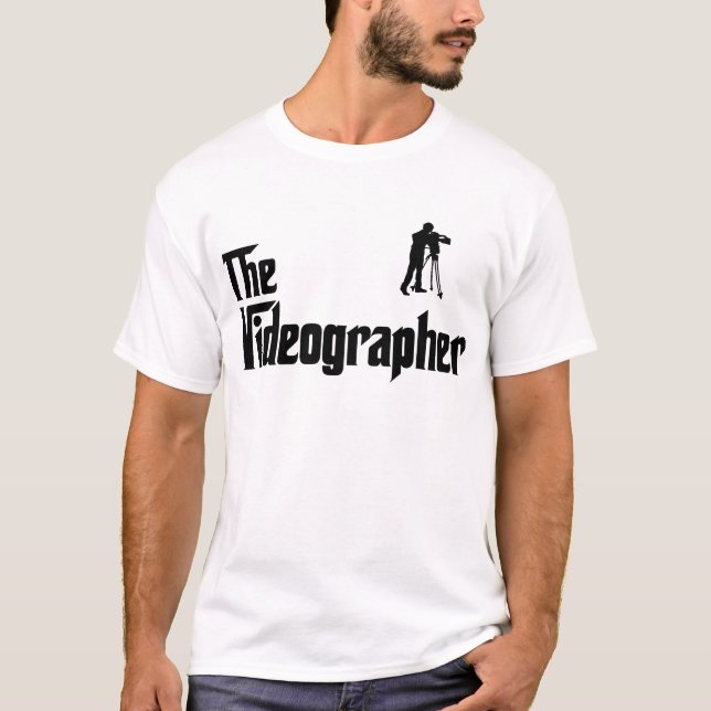 Cameraman Tee Shirt (Framsida)