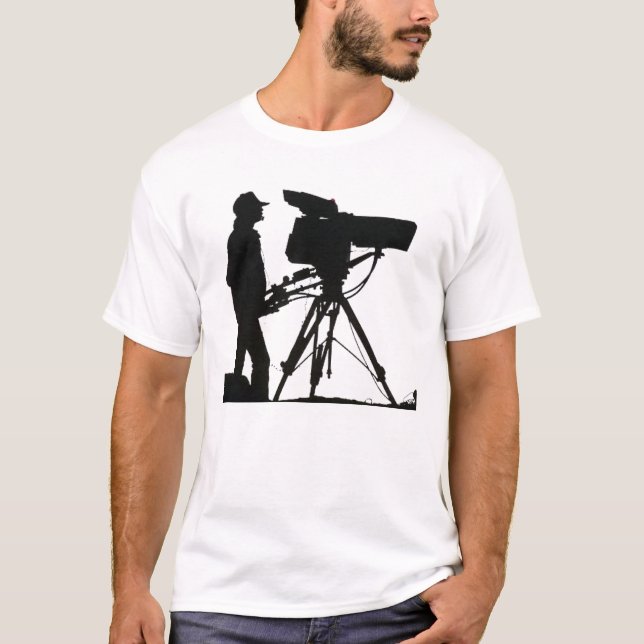 Cameraman Tee Shirt (Framsida)