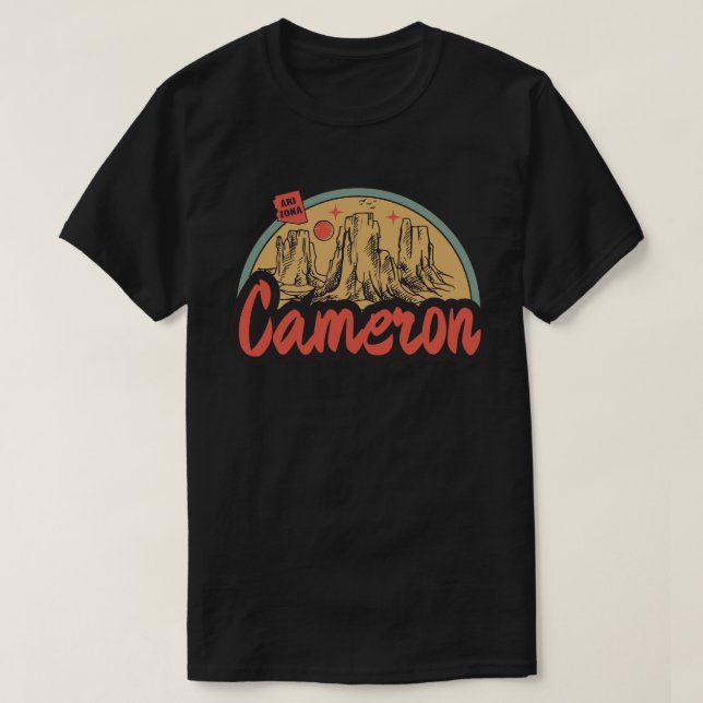 Cameron, Arizona T Shirt (Design framsida)