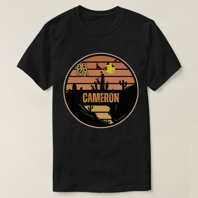 Cameron, Arizona T Shirt (Design framsida)