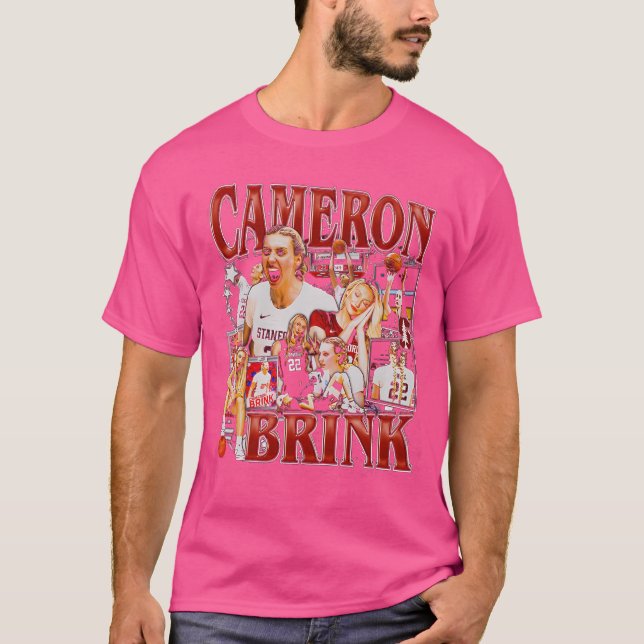 Cameron Brink Vintage Bootleg T Shirt (Framsida)