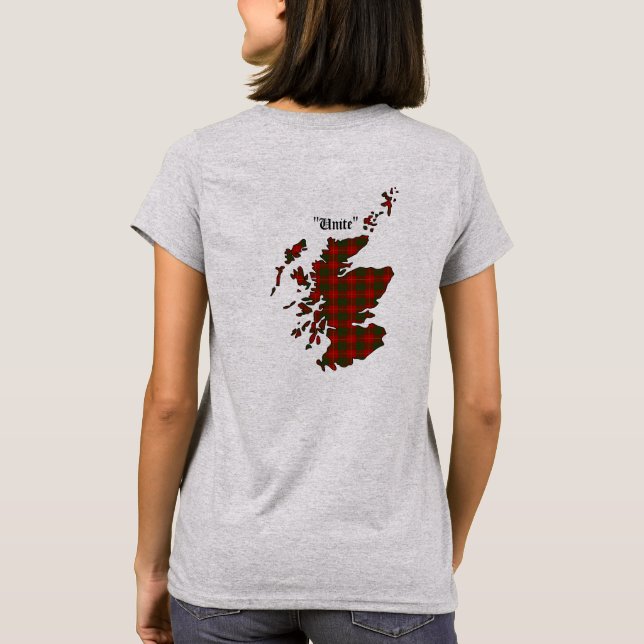 Cameron Clan Kvinnor Tee (Baksida)